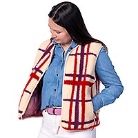 VESTE SHERPA CARREAUX - Billybelt