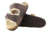 ARIZONA BB FUR BROWN LEOI - Birkenstock