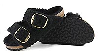ARIZONA BB TEDDY BLACK - Birkenstock