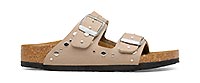 ARIZONA KIDS RIVET SUEDE TAUPE - Birkenstock