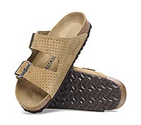 ARIZONA NEW BEIGE EMBOSSED - Birkenstock