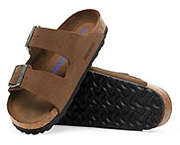 ARIZONA SUEDE DARK TEA - Birkenstock