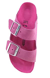 ARIZONA SUEDE FUSCHIA TULIP - Birkenstock