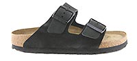 ARIZONA SUEDE SFB BLACK - Birkenstock