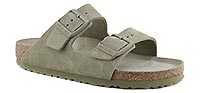 ARIZONA SUEDE SFB KHAKI - Birkenstock
