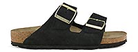 ARIZONA SUEDE SHIM BLACK - Birkenstock