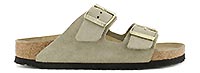 ARIZONA SUEDE SHIM TAUPE - Birkenstock