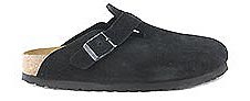 BOSTON BLACK SUEDE - Birkenstock