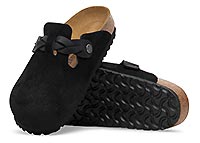 BOSTON BRAIDED BLACK - Birkenstock