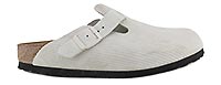 BOSTON CORDUROY ANTIQUE WHITE - Birkenstock