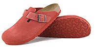 BOSTON CORDUROY SIENNA RED - Birkenstock