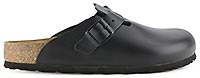 BOSTON NATURAL BLACK - Birkenstock