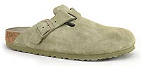 BOSTON SFB SUEDE FADED KHAKI - Birkenstock