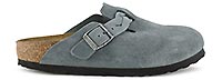 BOSTON SUEDE BRAIDED BASALT - Birkenstock