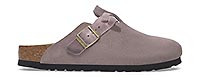 BOSTON SUEDE BRAIDED PURPLE - Birkenstock