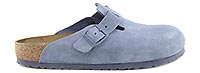 BOSTON SUEDE ELEMENTAL BLUE - Birkenstock