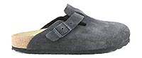 BOSTON SUEDE GREY - Birkenstock