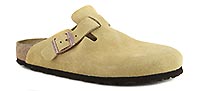BOSTON SUEDE LATTE CREAM - Birkenstock