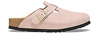 BOSTON SUEDE LIGHT ROSE - Birkenstock