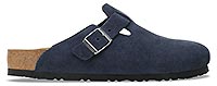 BOSTON SUEDE NEW NAVY - Birkenstock