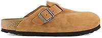 BOSTON SUEDE OILED MIX COGNAC - Birkenstock