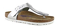 GIZEH METAL SFB SILVER - Birkenstock