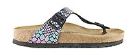 GIZEH SHINY SNAKE MULTI - Birkenstock