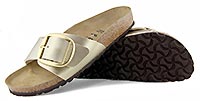 MADRID BIG BUCKLE METAL GOLD - Birkenstock