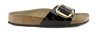 MADRID BIG BUCKLE VERNIS NOIR - Birkenstock