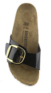 MADRID BIG BUCKLE VERNIS NOIR - Birkenstock