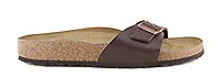 MADRID BIRKO DARK BROWN - Birkenstock