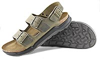 MILANO CROSSTOWN FADED KHAKI - Birkenstock