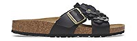 SIENA FLOWERS BLACK - Birkenstock