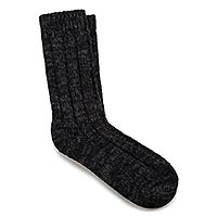 SOCKS COTTON TWIST W BLACK - Birkenstock