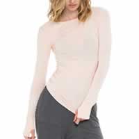 PERFORMANCE PULLOVER ROSE - Body Language Sportswear