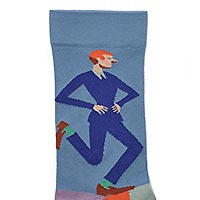 DANSEUR BLEU MULTI - Bonne Maison