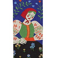 POLKA BLEU MATISSE MI BAS - Bonne Maison