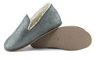 BOSABO SLIPPER GREEN GLITTER - Bosabo