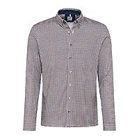 DANIEL CHECK BLUE BROWN - Brax