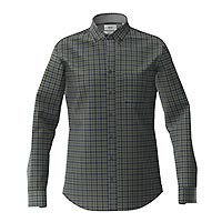 DANIEL FLANNEL CHECK GREEN - Brax