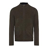 JAKE FULL ZIP KAKI MIX - Brax