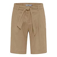 MAINE BERMUDA LIN DARK BEIGE - Brax