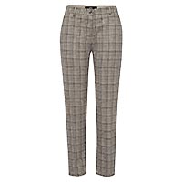 MARON S SOFT BELT GREY CHECKS - Brax