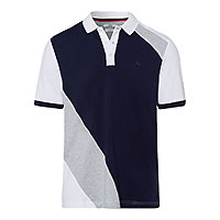 POLO PIO WHITE BLUE - Brax