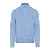 STEFFEN HALF ZIP AZUR MIX - Brax