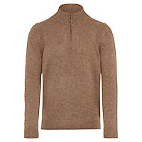 STEFFEN HALF ZIP DUNE MIX - Brax