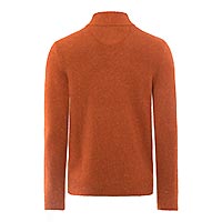 STEFFEN HALF ZIP ORANGE MIX - Brax