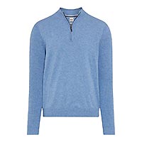 STEFFEN HALF ZIP SKY BLUE - Brax