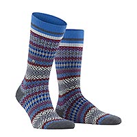 FAIR ISLE DARK GREY - Burlington