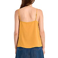 BASIC TOP MOLLY MANGO YELLOW - Molly Bracken